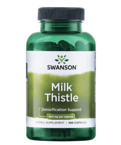Viên uống giải độc gan bổ gan Swanson Milk Thistle 500mg
