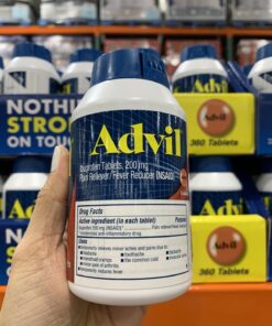 Alternative view of Viên uống hỗ trợ giảm đau hạ sốt Advil Tablets 200mg 360 viên