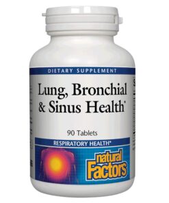 Viên uống bổ phổi Lung, Bronchial & Sinus Health Natural Factors