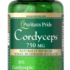 Đông trùng hạ thảo Puritan's Pride Cordyceps 750mg