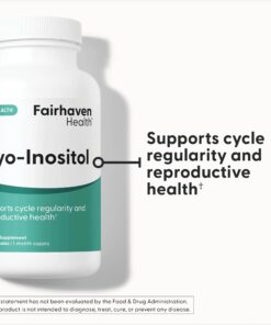 Fairhaven Health Myo-Inositol 120 viên hỗ trợ chu kỳ và sức khỏe sinh sản Fairhaven Health Myo-Inositol 120 viên hỗ trợ chu kỳ và sức khỏe sinh sản - Yêu Hàng Ngoại
