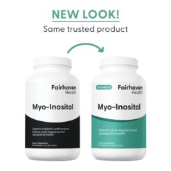 Alternative view of Fairhaven Health Myo-Inositol 120 viên hỗ trợ chu kỳ và sức khỏe sinh sản