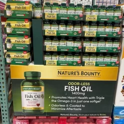Alternative view of Dầu Cá Không Mùi Fish Oil 1400mg 980mg Omega-3 Nature's Bounty