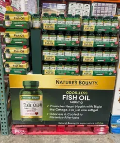 Alternative view of Dầu Cá Không Mùi Fish Oil 1400mg 980mg Omega-3 Nature's Bounty