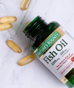 Dầu Cá Không Mùi Fish Oil 1400mg 980mg Omega-3 Nature's Bounty Dầu Cá Không Mùi Fish Oil 1400mg 980mg Omega-3 Nature's Bounty - Yêu Hàng Ngoại