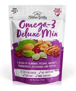 Hạt sấy khô tổng hợp Nature's Garden Omega-3 Deluxe Mix