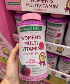 Kẹo dẻo Nature’s Bounty Women’s Multivitamin Gummies with Collagen
