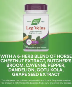 Alternative view of Viên Uống Hỗ Trợ Tĩnh Mạch Chân Nature's Way Leg Veins Mỹ