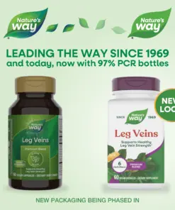 Viên Uống Hỗ Trợ Tĩnh Mạch Chân Nature's Way Leg Veins Mỹ