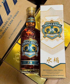 Alternative view of Rượu Chivas Regal 18 Mizunara Cask Finish Nhật Bản 700ml (43%)