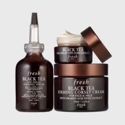 Set dưỡng da chống lão hoá Fresh Travel Exclusive Black Tea Firming Trio
