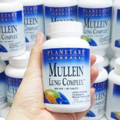 Viên uống bổ Phổi Planetary Herbals Mullein Lung Complex 850mg