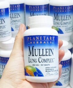 Viên uống bổ Phổi Planetary Herbals Mullein Lung Complex 850mg