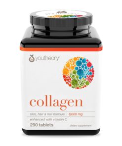 Viên uống Collagen Youtheory Skin Hair Nail Vitamin C đẹp da, móng, tóc