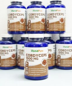 Viên uống đông trùng hạ thảo NusaPure Cordyceps 1000mg