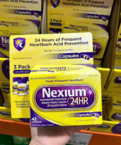 Viên uống Nexium 24HR hỗ trợ viêm loét dạ dày, ợ nóng & trào ngược axit