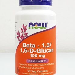 Viên Uống Tăng Cường Hệ Miễn Dịch Now Beta-1.3/1.6-D-Glucan 100mg