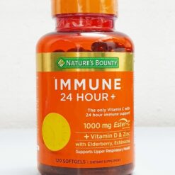 Viên uống tăng cường hệ miễn dịch Immune 24 Hour+ Nature’s Bounty