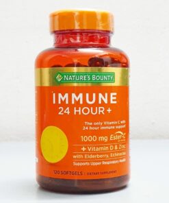 Viên uống tăng cường hệ miễn dịch Immune 24 Hour+ Nature’s Bounty