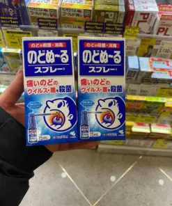 Chai Xịt Họng Kobayashi Nodonuru Spray Nhật Bản (15ml) - Yêu Hàng Ngoại