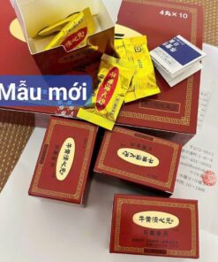 Ngưu hoàng thanh tâm hoàn Nhật Bản cho người có triệu chứng tăng huyết áp