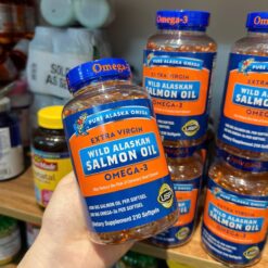 Viên dầu cá hồi Extra Virgin Wild Alaskan Salmon Oil Omega-3 1000mg