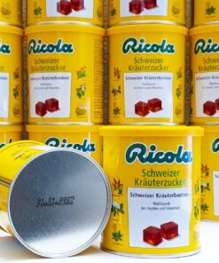 Kẹo thảo mộc (ngậm) hỗ trợ ho Ricola của Đức