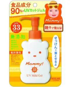 Kem chống nắng mẹ và bé Kiss Me Mommy UV Sunscreen Mild Gel SPF33 PA+++