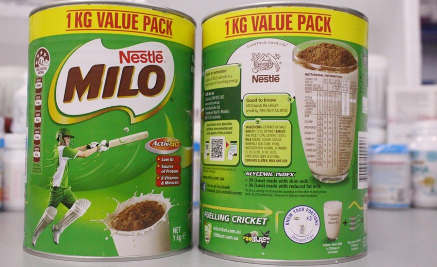 Sữa bột Nestlé Milo Value Pack 1kg của Úc Sữa bột Nestlé Milo Value Pack 1kg của Úc - Yêu Hàng Ngoại