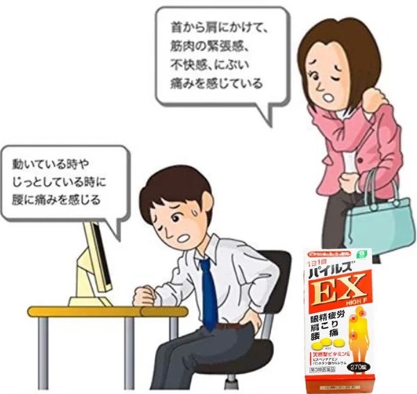 Viên uống hỗ trợ giảm đau vai gáy EX High F Nhật Bản Viên uống hỗ trợ giảm đau vai gáy EX High F Nhật Bản - Yêu Hàng Ngoại