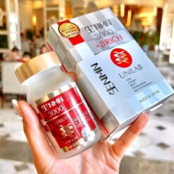 Viên uống NMN Brich Unilab 3000 Nhật Bản chống lão hoá và trẻ hoá da