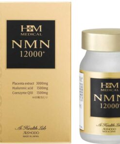 Viên uống trường thọ Aishodo NMN HM Medical 12000+ Nhật Bản