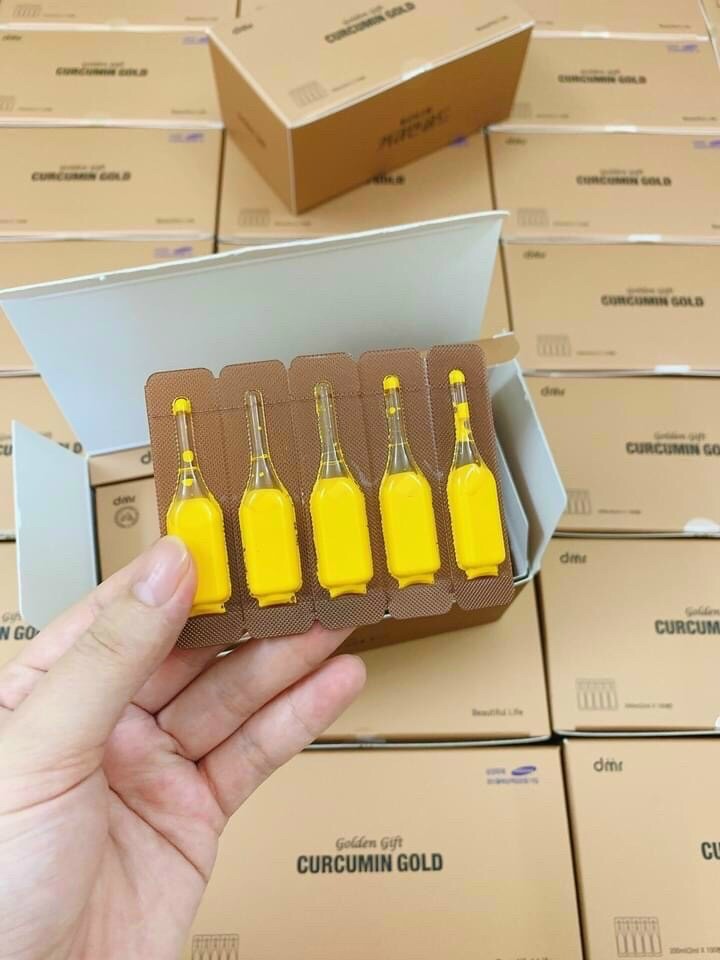 Tinh nghệ Nano Curcumin Gold Golden Gift DMR Hàn Quốc Tinh nghệ Nano Curcumin Gold Golden Gift DMR Hàn Quốc - Yêu Hàng Ngoại