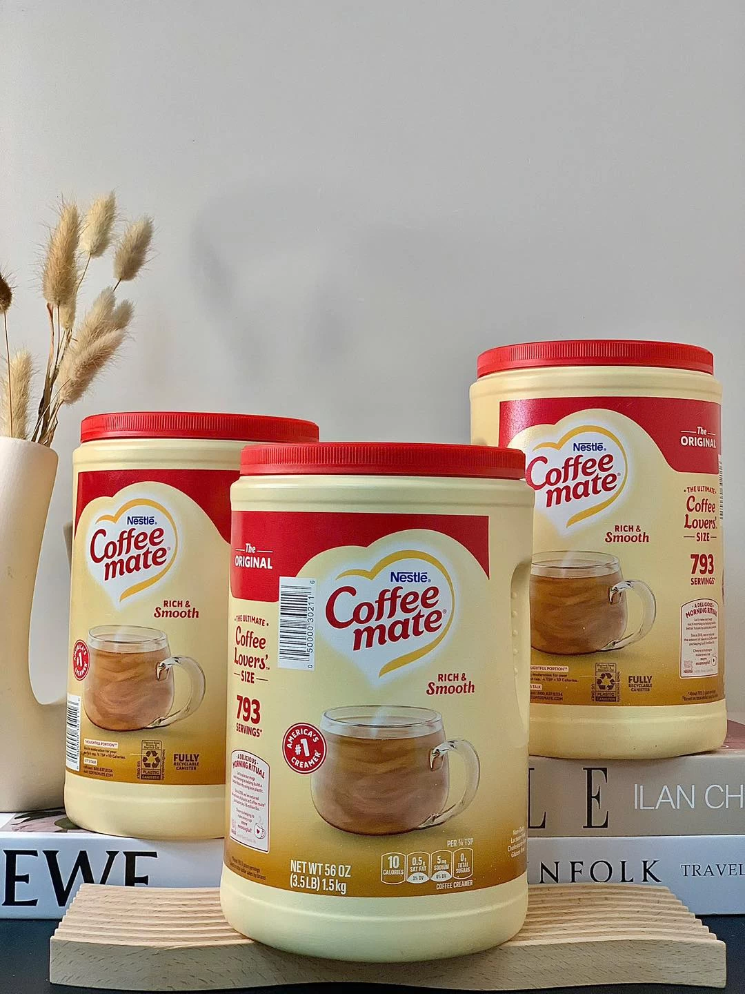 Bột Kem Pha Cà Phê Nestlé Coffee-mate The Original 1.5kg Mỹ Bột Kem Pha Cà Phê Nestlé Coffee-mate The Original 1.5kg Mỹ - Yêu Hàng Ngoại
