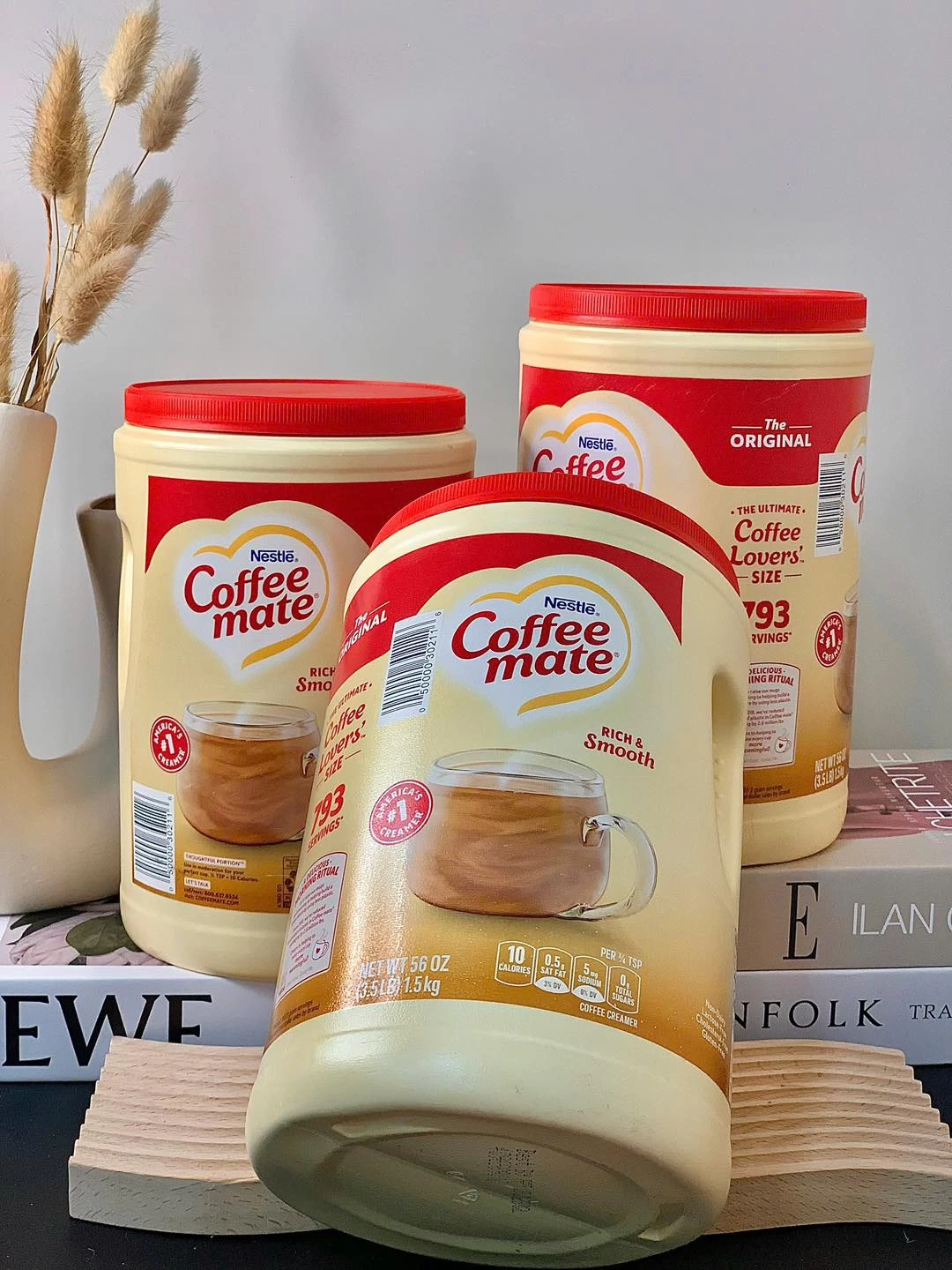 Bột Kem Pha Cà Phê Nestlé Coffee-mate The Original 1.5kg Mỹ Bột Kem Pha Cà Phê Nestlé Coffee-mate The Original 1.5kg Mỹ - Yêu Hàng Ngoại