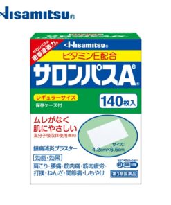Cao Dán Giảm Đau Kháng Viêm Salonpas Hisamitsu – Hộp 120 Miếng / Set 240 Miếng (Nhật Bản)