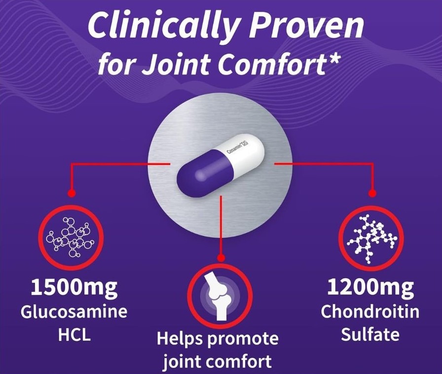 Viên uống bổ sụn xương khớp Cosamin DS For Joint Health Viên uống bổ sụn xương khớp Cosamin DS For Joint Health - Yêu Hàng Ngoại