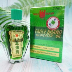 Dầu gió xanh con Ó Mỹ Eagle Brand 24ml