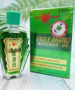 Dầu gió xanh con Ó Mỹ Eagle Brand 24ml