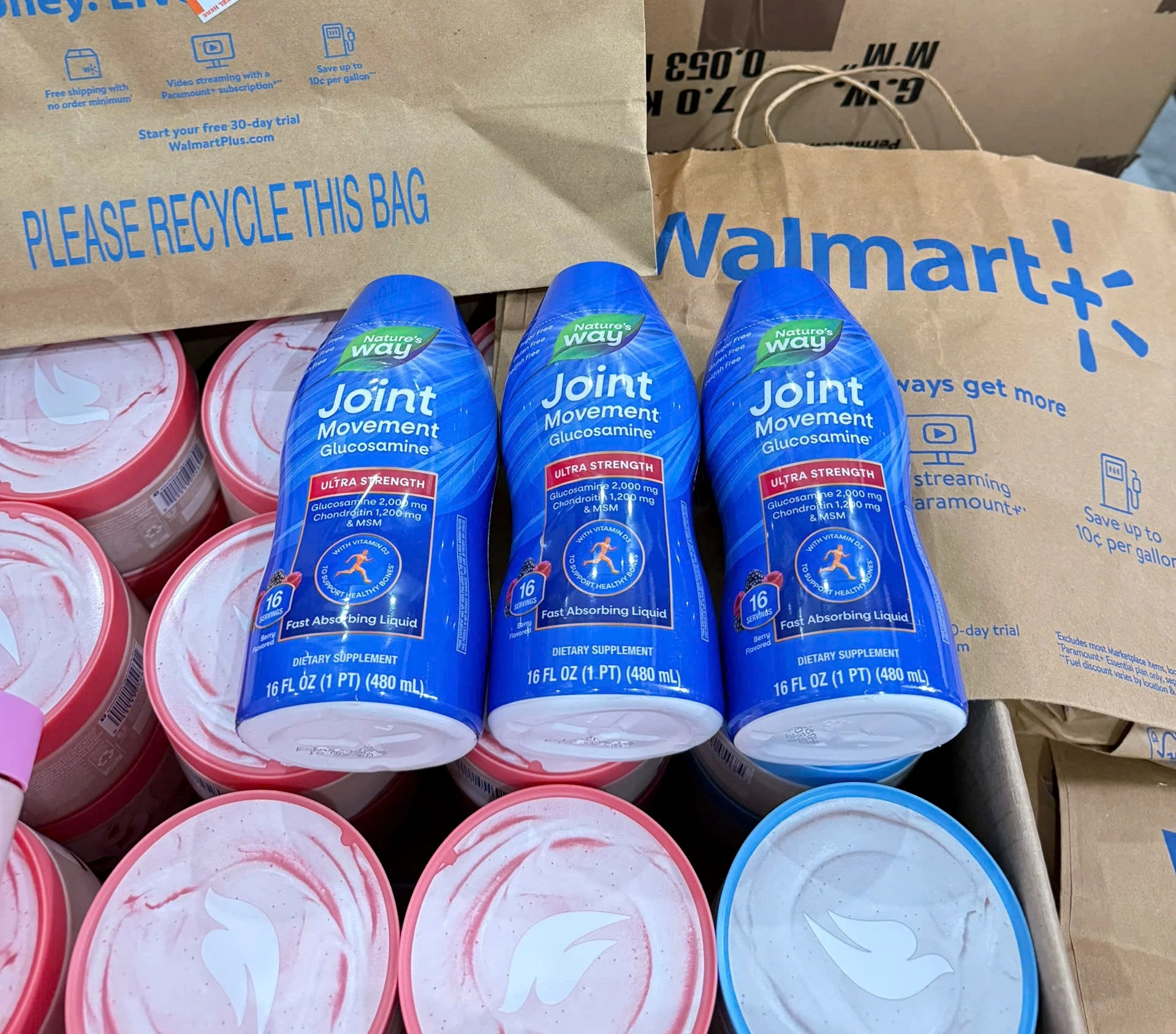 Nước Uống Bổ Khớp Nature's Way Joint Movement Glucosamine Ultra Strength – Chai 480ml / 1000ml (Mỹ) Nước Uống Bổ Khớp Nature's Way Joint Movement Glucosamine Ultra Strength – Chai 480ml / 1000ml (Mỹ) - Yêu Hàng Ngoại