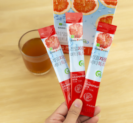Nước ép bưởi giảm cân Sanga Real Grapefruit Vita Tok Tok Nước ép bưởi giảm cân Sanga Real Grapefruit Vita Tok Tok - Yêu Hàng Ngoại