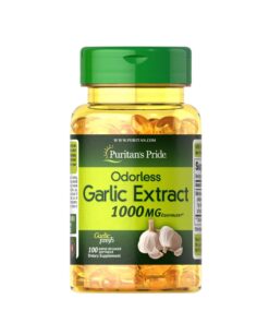 Viên uống tinh dầu tỏi Puritan's Pride Odorless Garlic Extract 1000mg