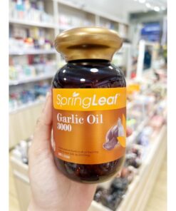 Viên uống tinh dầu tỏi Spring Leaf Garlic Oil 3000mg