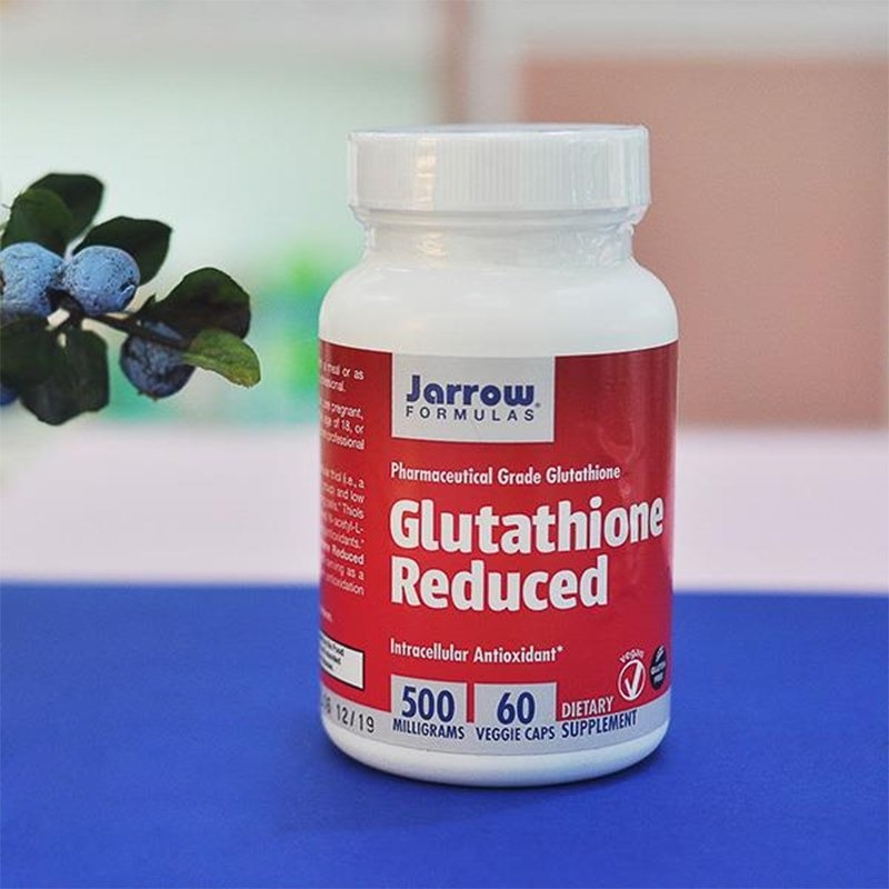 Viên uống trắng da Jarrow Glutathione Reduced 500mg Viên uống trắng da Jarrow Glutathione Reduced 500mg - Yêu Hàng Ngoại