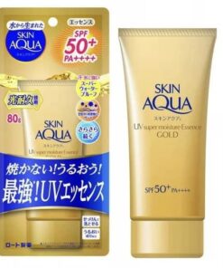Kem chống nắng Skin Aqua UV Super Moisture Essence Gold SPF50+ PA++++