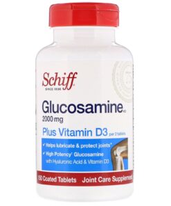 Viên uống bổ sụn xương khớp Schiff Glucosamine 2000mg plus Vitamin D3