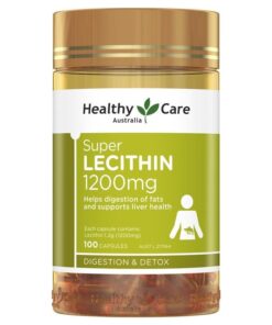 Viên uống mầm đậu nành Healthy Care Super Lecithin 1200mg