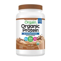 Bột Protein hữu cơ Orgain Organic Protein 50 Superfoods 1220g Cafe Latte