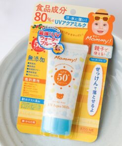 Alternative view of Kem chống nắng mẹ và bé Kiss Me Mommy UV Sunscreen Mild Gel SPF33 PA+++