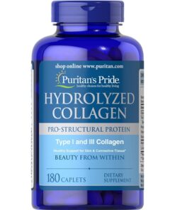 Viên uống Collagen Thủy Phân Puritan's Pride Hydrolyzed Collagen 1000mg